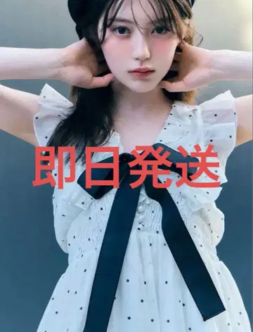 snidel 스나이델 시어 플럼 리본 블라우스