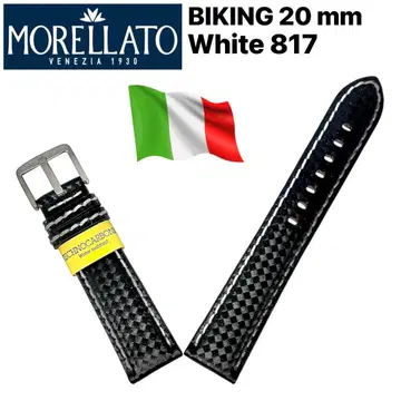 MORELLATO BIKING 20 mm White 817 시계 벨트