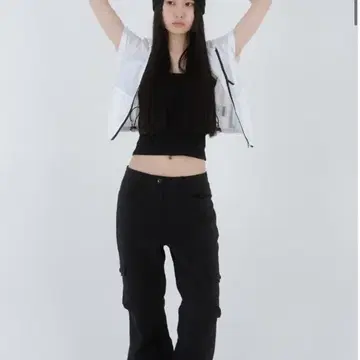 미세키서울 Pocket cargo bootscut pants BLACK | 브랜드 중고거래