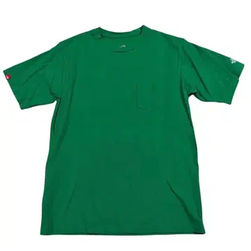 THE NORTH FACE 포켓 T셔츠 그린 NT31804R