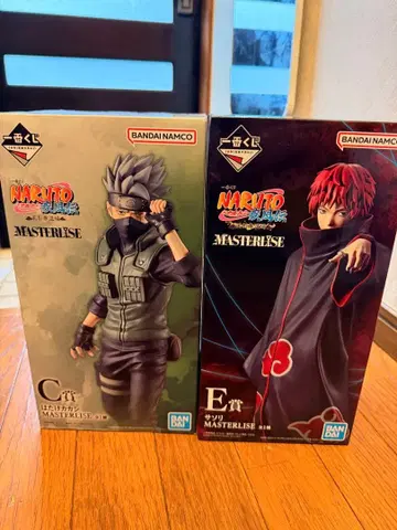 제일복권 NARUTO 돌풍전 C상 카카시 E상 사소리