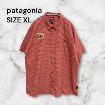 [새상품급] Patagonia 파타고니아 반팔 체크 셔츠 XL