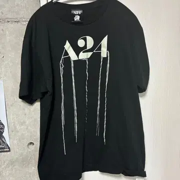 코지마 프로덕션 A24 로고 프린트 T셔츠 데스 스트랜딩