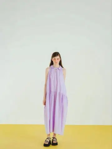 A 라인 셔츠 원피스 pinue