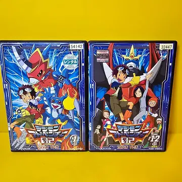 새상품 케이스 교환 완료 디지몬 어드벤처 02 DVD 전 12권 세트