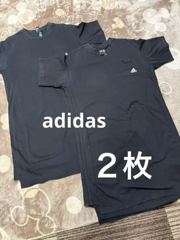 아디다스 adidas 원피스 H66289 2장 세트 블랙