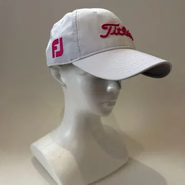Titleist Pro V1 캡 화이트 핑크