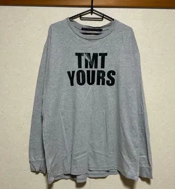 TMT YOURS 긴팔 롱티