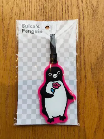 [ 새상품 미개봉품 ] Suica 펭귄 러기지 택 꽃과 펭귄
