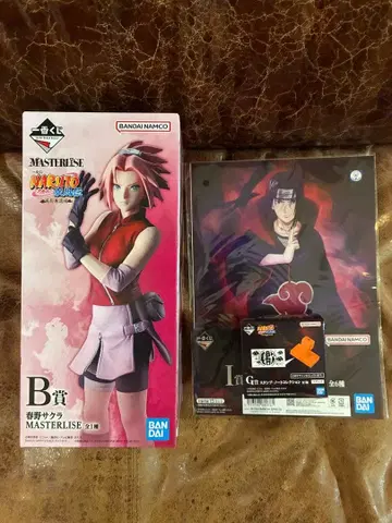 제일복권 NARUTO 하루노 사쿠라 피규어 B상 G상 스탬프 I상 이타치