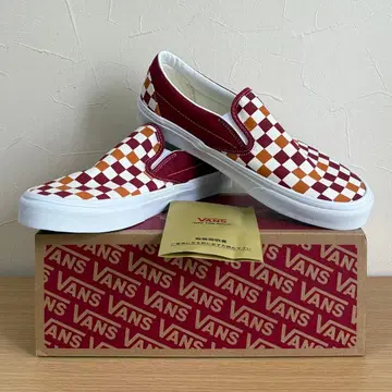 새상품 VANS 클래식 슬립온 희귀 체커 27cm