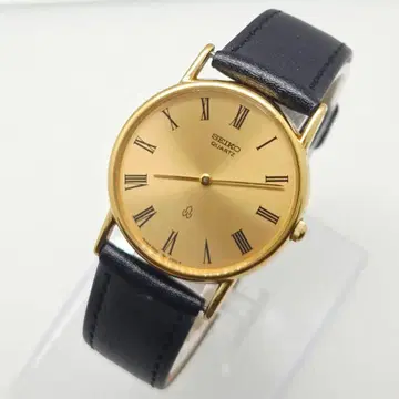 SEIKO 2620-0190 로만 인덱스 얇은 타입 벨트 새상품