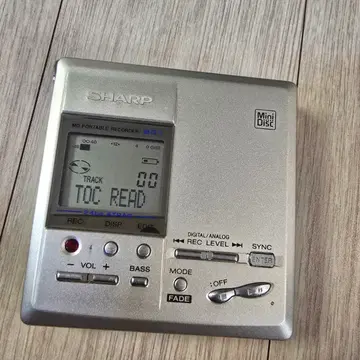 미사용]SHARP MD-MT831-S MD 플레이어 레코더 풀박스 | MP3/PMP | 번개