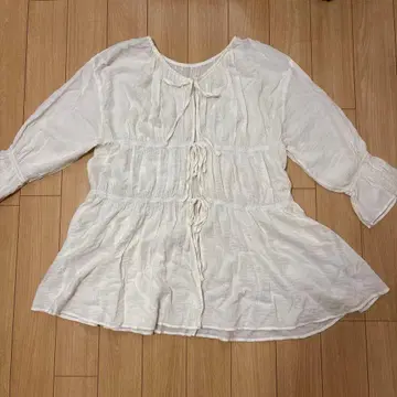 LOWRYSFARM 블라우스 아이보리