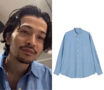 AURALEE WASHED FINX TWILL BIG SHIRTS 4