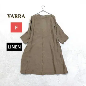 YARRA 야라 리투아니아 린넨 셔츠 원피스 튜닉 보트넥