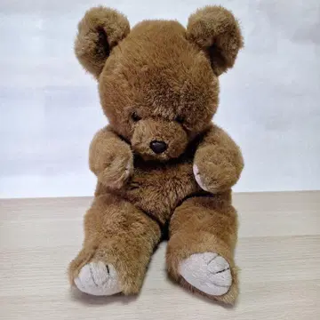 테디베어 곰 봉제 인형 빈티지 퍼스트사