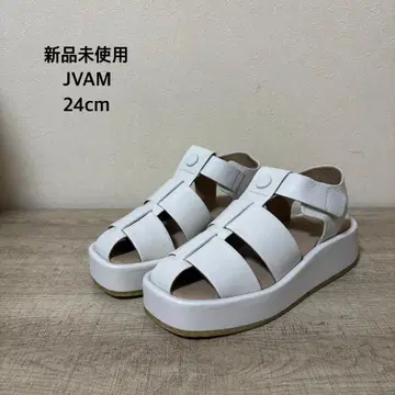 미사용 새상품 JVAM 허라취 플랫폼 샌들 24cm
