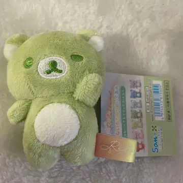리락쿠마 비 온 뒤 맑음의 리락쿠마 일곱빛깔 손바닥 봉제 인형 흐림