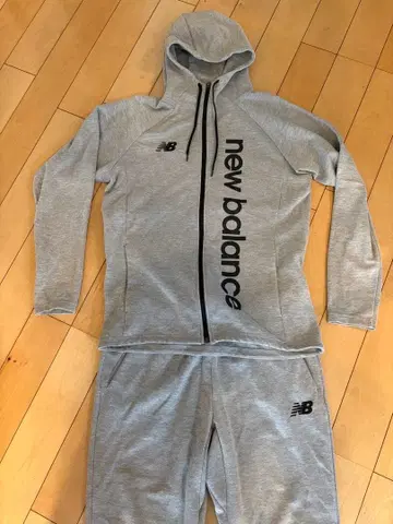 [ new balance ] 뉴발란스 맨투맨 셋업 그레이