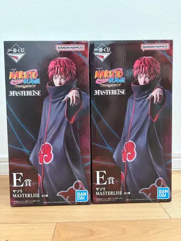 제일복권 NARUTO 돌풍전 E상 전갈 피규어 2개 세트