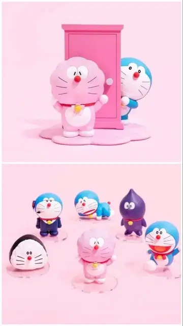 100% 도라에몽 & 프렌즈전 벚꽃 페스티벌 한정판 굿즈 2종 세트