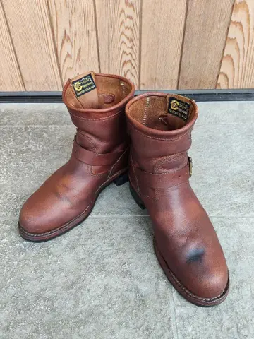 CHIPPEWA 숏 엔지니어 부츠 8E 26cm