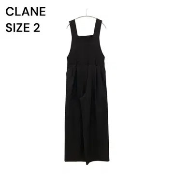 [ 새상품급 ] CLANE 클라네 백리본 서스펜더 살로펫 블랙