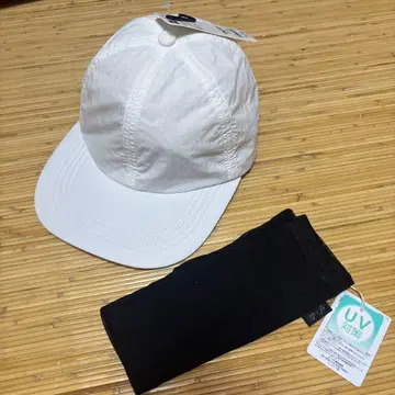 GU UV컷 나일론 캡 화이트