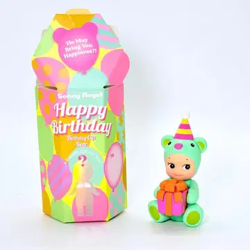 Sonny Angel Happy Birthday Bear 선물 허그