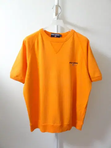 POLO SPORT 반팔 맨투맨 트레이닝복 오렌지 L 폴로 스포츠