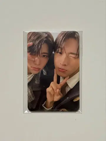 NCT WISH mumo 특전 케미 트레이딩 카드
