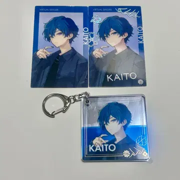 프로세카 KAITO ZOZO 콜라보 에피카 금박 아크링 키링 묶음 판매