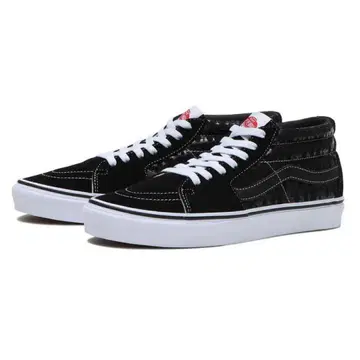 VANS BUMP OF CHICKEN 콜라보 스니커즈 블랙 27cm