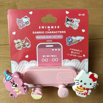 SWIMMER x Sanrio 헬로키티 차량용 스마트폰 스탠드