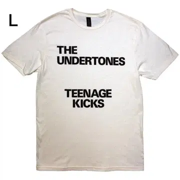 새상품 정품 THE UNDERTONES 언더톤즈 T셔츠 L