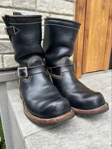 VIBERG x THE FLAT HEAD 콜라보 숏 엔지니어 부츠