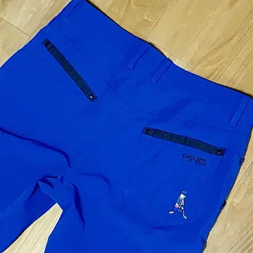 PING 골프 팬츠 블루 자수입 LL