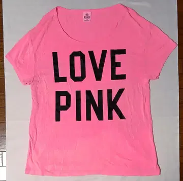 빅토리아시크릿 LOVE PINK 오버 사이즈 티셔츠