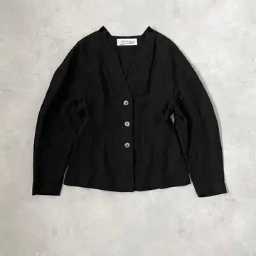 카오스 린넨 알파카 로터리 블라우스