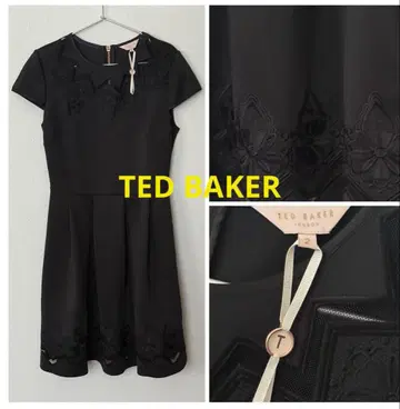 TED BAKER LONDON 반팔 원피스 포멀 블랙 2/L