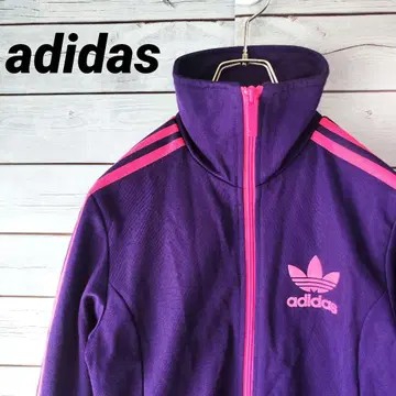 adidas Originals 트랙 자켓 퍼플 핑크