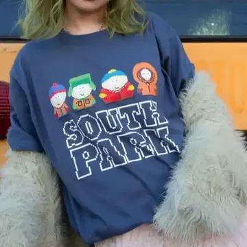 캔디스트리퍼 사우스 파크 8BIT TEE 콜라보 T셔츠