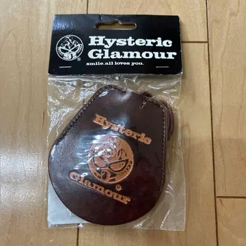 Hysteric Glamour 가죽 키링 브라운