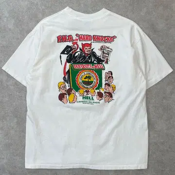 90s USA제 HELL 수베니어 데빌 T셔츠 빈티지