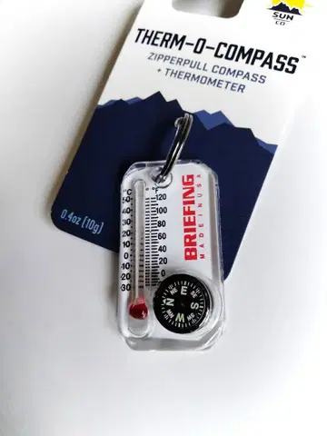 새상품 BRIEFING x SUN CO THERMO COMPASS 나침반