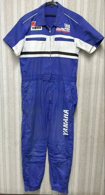 [ 중고 ] YAMAHA RACING SPORTS 작업복 반팔 작업옷