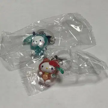 케로케로 파티 메지루시 액세서리 헬로키티 & 포차코