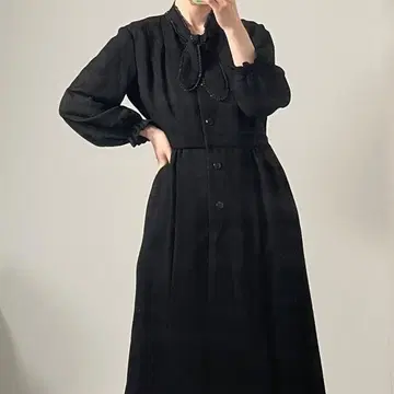 80s Japanese Vintage 일본제 HANSHIN 보타이 원피스