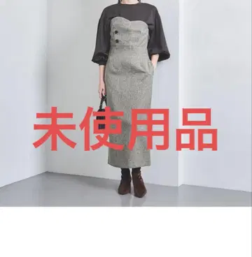 UNITED ARROWS 유나이티드 애로우즈 P 뷔스티에 원피스 38